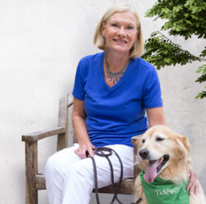 Lesley Bowers, Pet Therapy Volunteer