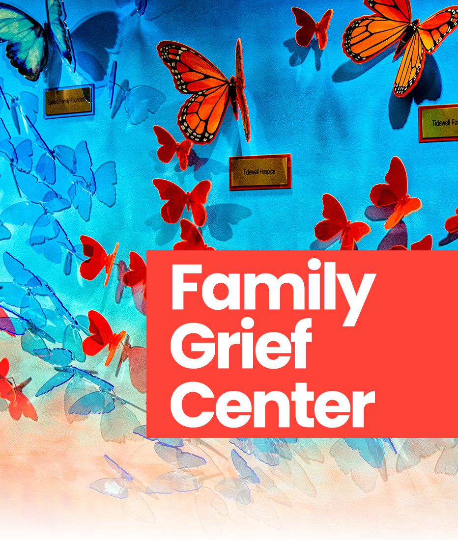 family grief center header image