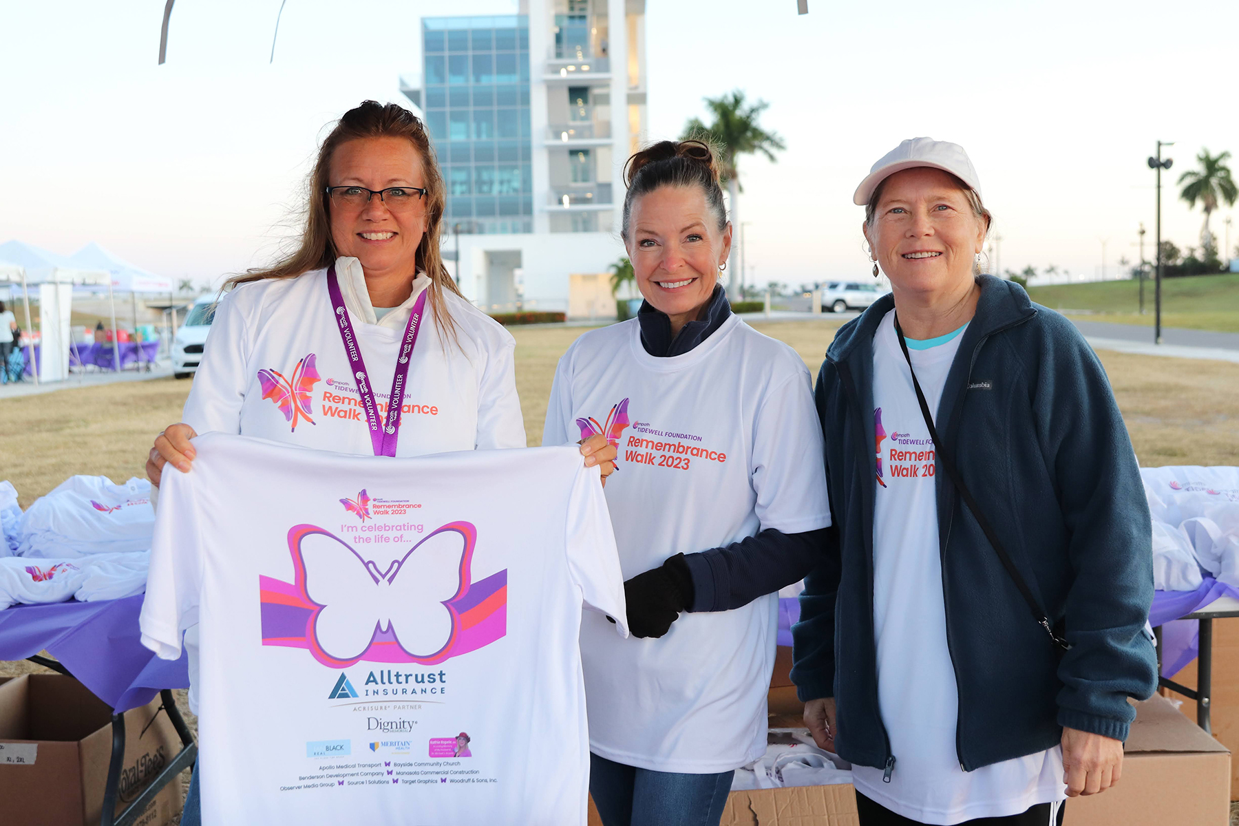 Remembrance Walk Volunteers Photo