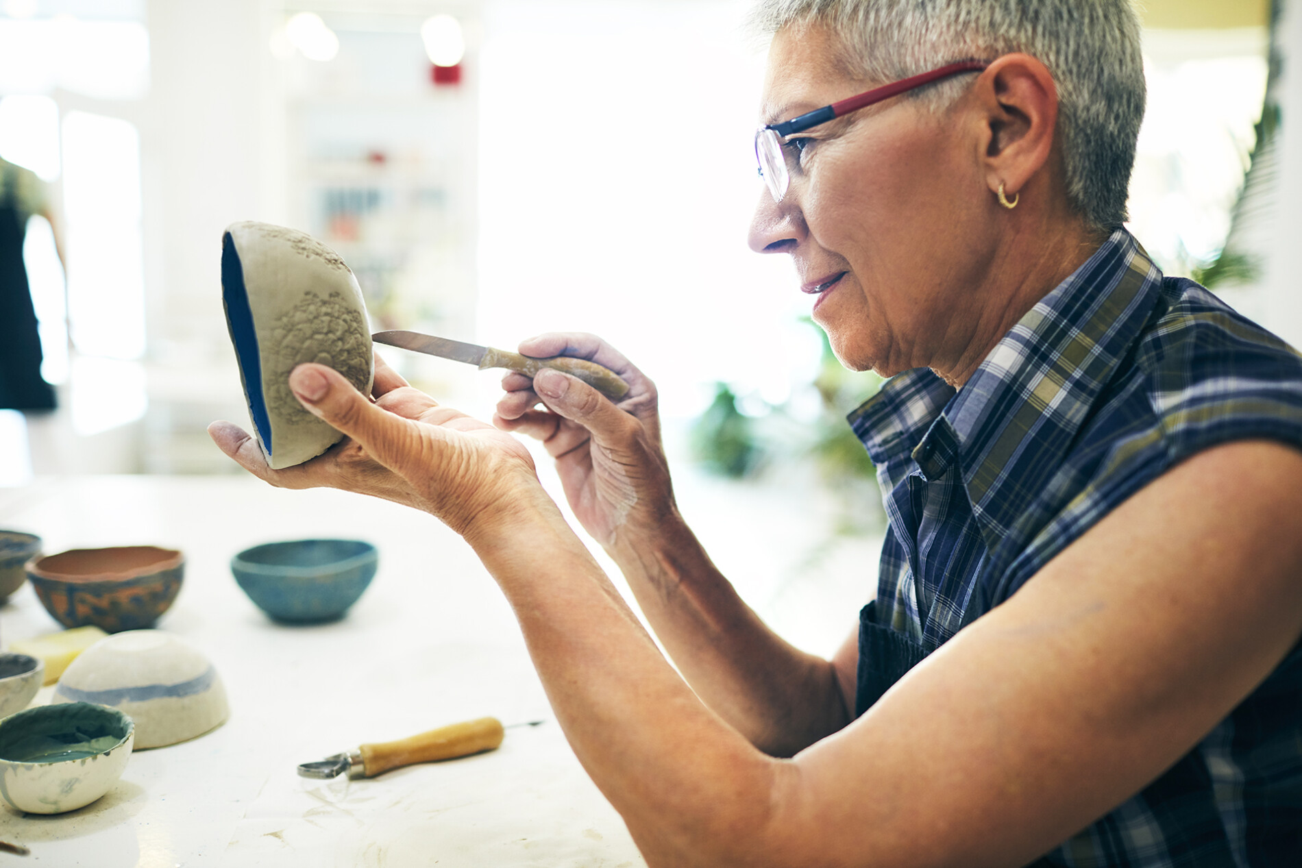 Painting Pottery Image